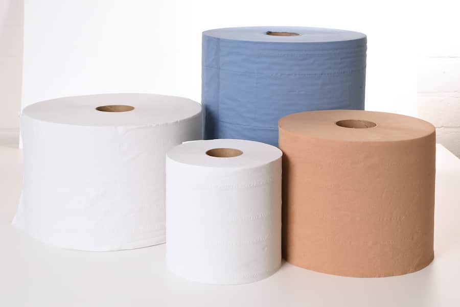 [CLEANPOETS0401] Poetspapier (300 m x 29, 2-laags zacht) doos